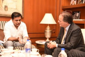 British Minister Mark Field meets KTR (2)