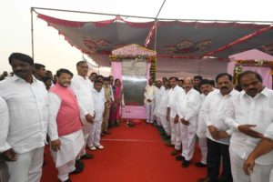 CM KCR Inaugurates District Collector and SP Office in Medak District (11)