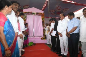 CM KCR Inaugurates District Collector and SP Office in Medak District (12)