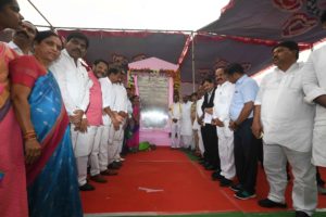 CM KCR Inaugurates District Collector and SP Office in Medak District (13)