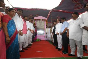CM KCR Inaugurates District Collector and SP Office in Medak District (14)