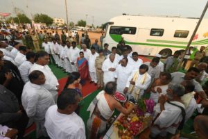 CM KCR Inaugurates District Collector and SP Office in Medak District (8)