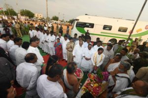 CM KCR Inaugurates District Collector and SP Office in Medak District (9)