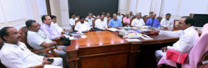 Chief Minister KCR Review on Insurance Scheme for the farmers .