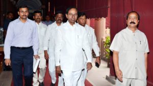 KCR met Union Home Minister Rajnath Singh (11)