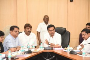 KTR Reviews on GHMC monsoon preparedness plan (6)
