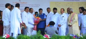 Laying of foundation stone to NH Projects (1)