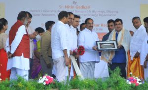 Laying of foundation stone to NH Projects (2)