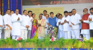 Laying of foundation stone to NH Projects (9)