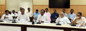 CM Instructed officers of Irrigation dept to Take Care of every drop of water & diverted towards the tanks in state (2)