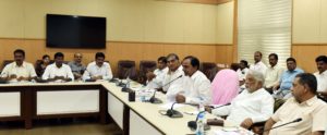 CM Instructed officers of Irrigation dept to Take Care of every drop of water & diverted towards the tanks in state (3)