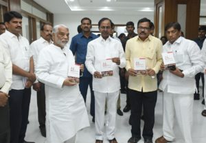 Chief Minister released a Telugu Book titled “BC Castes and Nomads” (2)