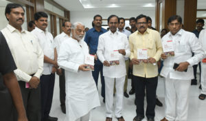 Chief Minister released a Telugu Book titled “BC Castes and Nomads” (3)