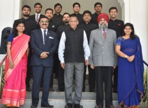 Director General, Dr. MCR HRD Institute along with 11 IAS Probationers of 2017 Batch, allotted to Telangana Cadre Met Governor (4)