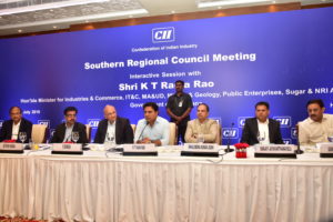 Minister for IT participated in CII Regional Council Meeting (2)