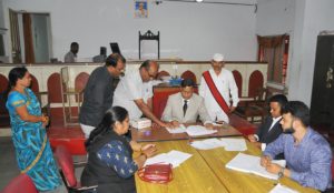 Settlement of 8261 cases in the National Lok Adalat in the Telangana State (7)