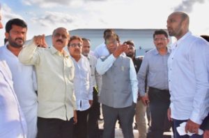 Telangana State Haj Committee - Inspection of Haj Terminal at Shamshabad (2)