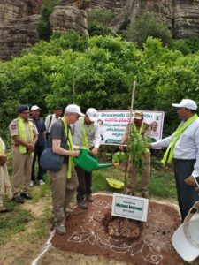 US Consul General Mrs. Katherine B. Hadda visited the Pandavula Caves (3)