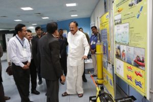 Vice-President of India Visited ESSO-INCOIS (9)