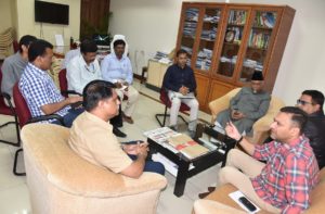 AIMIM MLA’s met Principal Secretary (MA&UD) (2)