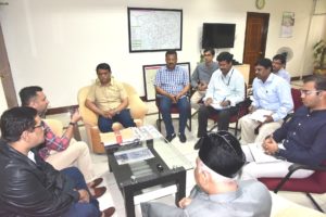 AIMIM MLA’s met Principal Secretary (MA&UD) (3)