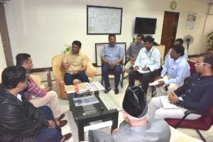 AIMIM MLA’s met Principal Secretary (MA&UD) (5)