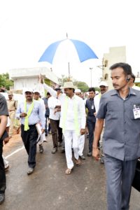 CM KCR Launch Massive one lakh plus Plantation Program as part of fourth phase of Haritha Haram (15)