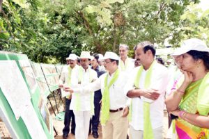 CM KCR Launch Massive one lakh plus Plantation Program as part of fourth phase of Haritha Haram (19)