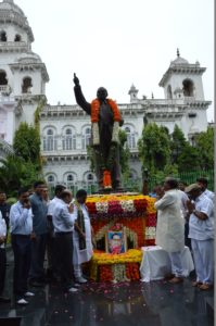 Chairman,Telangana Legislative Council hoisted the National Flag (18)