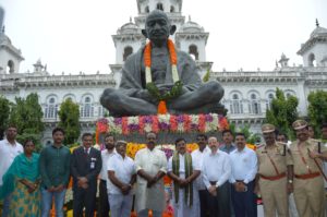 Chairman,Telangana Legislative Council hoisted the National Flag (5)