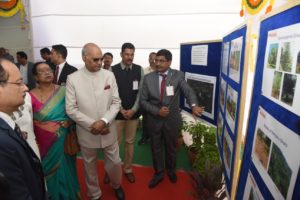 Hon'ble President of India planting of sapling at Rashtrapati Nilayam (16)