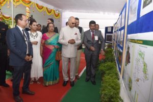 Hon'ble President of India planting of sapling at Rashtrapati Nilayam (17)