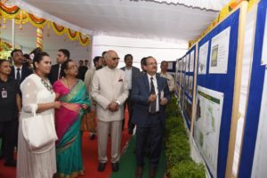 Hon'ble President of India planting of sapling at Rashtrapati Nilayam (18)