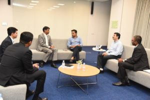 Novartis CEO meets Minister for Industries and Commerce KTR (2)