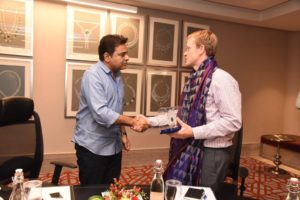 WhatsApp CEO meets KTR in Hyderabad (3)