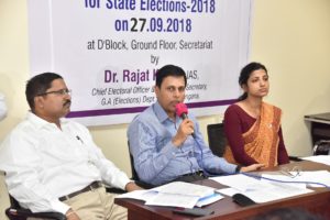 Chief Electoral Officer Inauguration of State Media Centre for State Elections (2)