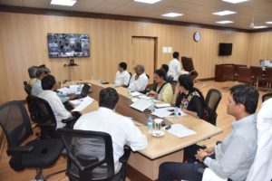 Chief Electoral Officer, Telangana held a Video Conference with District Collectors (4)