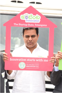 K.T.Rama Rao, Hon’ble Minister for IT launches Startup Yatra (3)