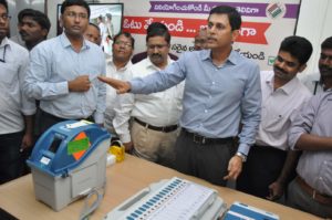 Chief Electoral Officer, Telangana State Inaugurated State Awareness Centre on EVM & VVPATs (4)