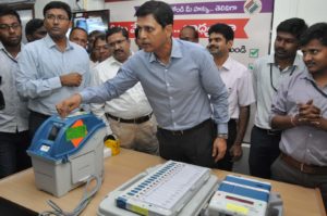 Chief Electoral Officer, Telangana State Inaugurated State Awareness Centre on EVM & VVPATs (5)