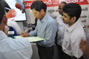 Chief Electoral Officer, Telangana State Inaugurated State Awareness Centre on EVM & VVPATs (8)