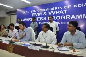 Chief Electoral Officer, Telangana State Inaugurated State Awareness Centre on EVM & VVPATs (9)