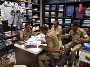 Legal Metrology Department raids on garment outlets (7)