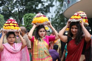 Trainee Civil Servants at Dr MCR HRD Institute Celebrate Bathukamma Festival with Gaiety and Fervour (2)