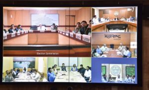 Chief Election Commissioner held a Video Conference (2)