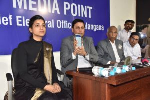 Chief Electoral Officer, Telangana Launch the app Naa Vote (4)