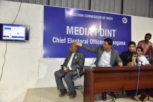 Chief Electoral Officer, Telangana Launch the app Naa Vote (7)