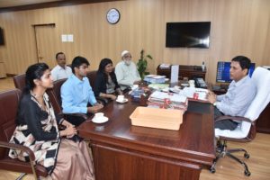 Chief Electoral Officer, Telangana – Election Observers met CEO (2)