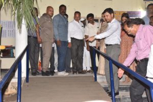 Dr.Rajat Kumar,IAS., Chief Electoral Officer, Telangana visited Polling Station at Bhongir (11)