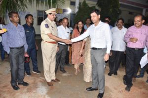 Dr.Rajat Kumar,IAS., Chief Electoral Officer, Telangana visited Polling Station at Bhongir (14)